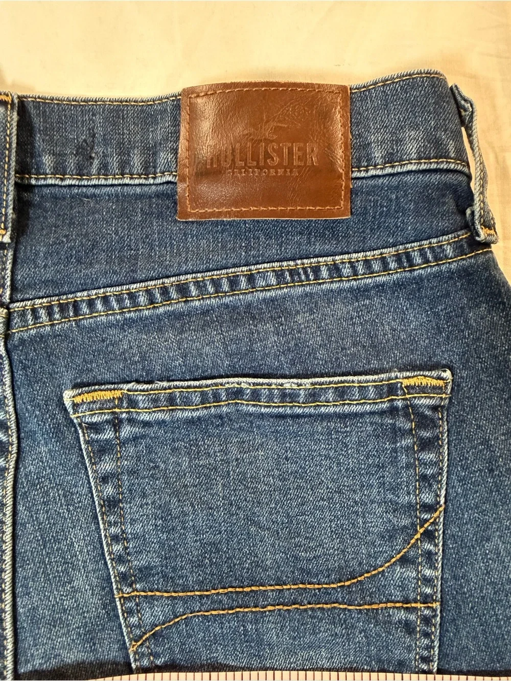 Hollister Skinny Epic Flex Dark Blue Jeans